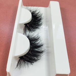 100% Mink Strip Lashes 25mm Dramatic Wispy